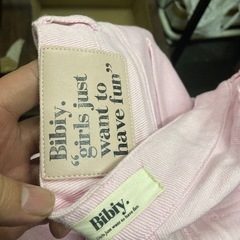 Bibiy ピンク　ズボン　ウエスト64～70　Mサイズの画像