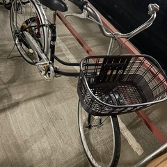 27サイズギヤ付自転車の画像