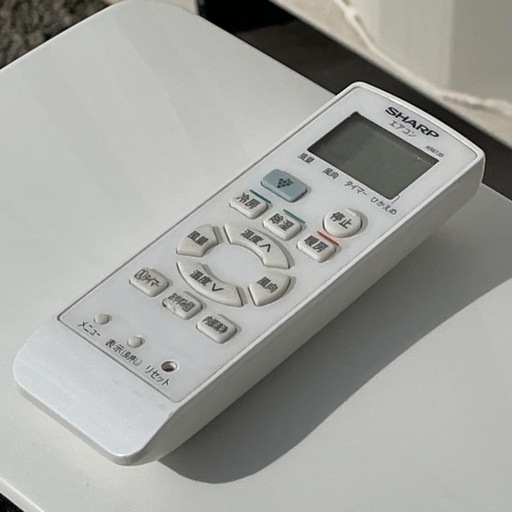 取付け可 ! !◇シャープ エアコン 6畳用 2018年製 プラズマクラスター 内部洗浄AY-H22TD　高圧洗浄済み ! 保証付き 
