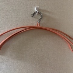 滑らないハンガー ピンク 40本前後の画像