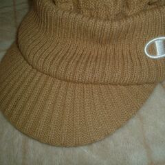 新品 Champion チャンピオン キャスケット MIX つば付ニット カーキの画像