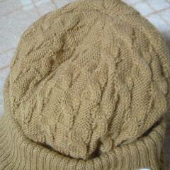 新品 Champion チャンピオン キャスケット MIX つば付ニット カーキの画像