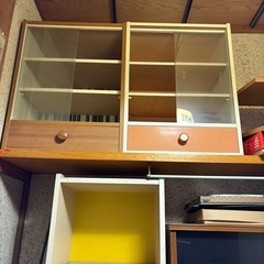 レトロ家具　キャビネットの画像