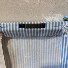 ファブリックパネル ハンドメイド ストライプ柄　特価の画像
