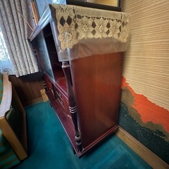 キャビネット　茶箪笥　昭和レトロ　の画像