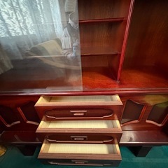 キャビネット　茶箪笥　昭和レトロ　の画像