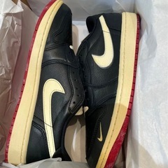 ナイキエアジョーダン1 27 NIGEL SYLVESTER × AIR JORDAN 1 RETRO LOW OG NITROの画像