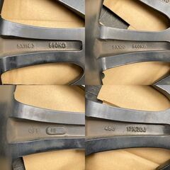 共豊 シュタイナー STEINER 17インチ7J PCD114.3 5穴 4本の画像