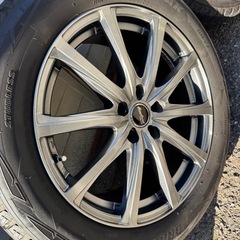 ハリヤー‼️スタッドレスタイヤホイール‼️4本セット‼️ブリヂストン‼️2018年製‼️バリ山‼️ブリザック‼️の画像