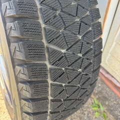 ハリヤー‼️スタッドレスタイヤホイール‼️4本セット‼️ブリヂストン‼️2018年製‼️バリ山‼️ブリザック‼️の画像