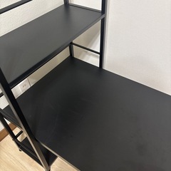 サンワダイレクト　収納付きローデスク　120㎝の画像