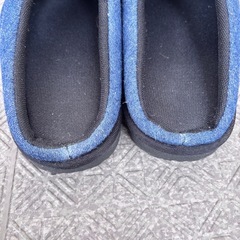 デニム調サンダル　幅広　大きいの画像