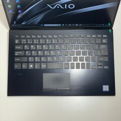 美品/第8世代core i3 VAIO Pro PK ノートパソコン windows11 MicrosoftOffice2021 L43の画像