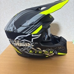 AIROH ヘルメット Mサイズ Alpinestarsゴーグル付きの画像