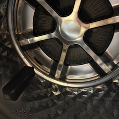 Panasonic ドラム式洗濯乾燥機 NA-LX129B（左開き／2年使用・美品・自動投入付き）の画像