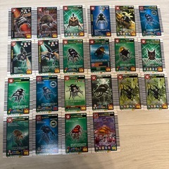 希少 甲虫王者ムシキング カード 専用ファイル 126枚 まとめ売りの画像