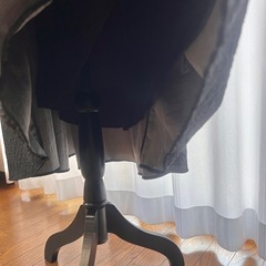 スカート ボリューム ジャガード ブラック XL ボリュームジャガードスカートの画像