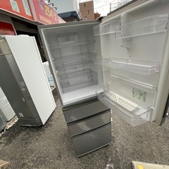 NO B673🌈福岡市内配送設置無料✨🌈AQR-361F-S 冷蔵庫 ミスティシルバー [355L /4ドア /右開きタイプ]の画像