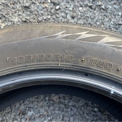 冬4本185/60R16 86QブリヂストンBS ブリザックVRX2 倉庫保管 ゴム質良の画像