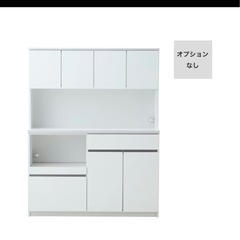 キッチン棚　カップボード　食器棚　キッチン収納の画像