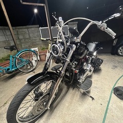 ハーレー⭐️ソフテイル⭐️tc88⭐️車検8年５月の画像
