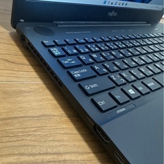 富士通 WA1/B2 i3第7世代 メモリ8GB SSD128GB 15.6 FHD Win11 Office 2024の画像