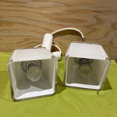 インテリア　吊り下げ用　スクエアガラス　照明器具の画像