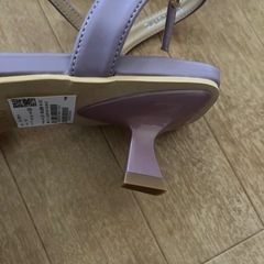 ロペピッニックパープルサンダル24.5㎝新品の画像