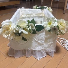 結婚式　挙式　
リングガール乗り物の画像