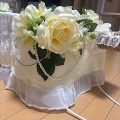 結婚式　挙式　
リングガール乗り物の画像