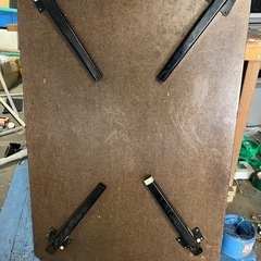 【お譲りします】折り畳みテーブル　机　の画像