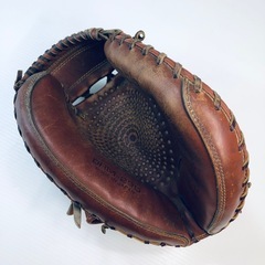 【メンテ済】SSK　キャッチャーミット　即戦力　ディンプル　小〜中学生向　軟式用の画像