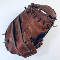 【メンテ済】SSK　キャッチャーミット　即戦力　ディンプル　小〜中学生向　軟式用の画像