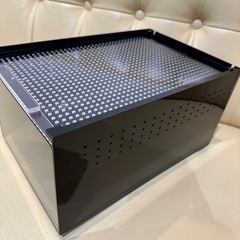 レプタイルボックス(ブラック)レオパやニシアフにの画像
