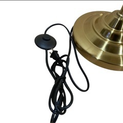 『廃盤商品』イケアBAROMETER フロアライト　スタンドライト　ゴールドの画像