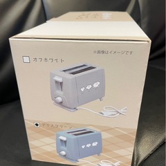たこねこトースター★オフホワイトの画像