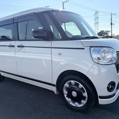  令和1年9月　ダイハツ ムーヴキャンバス G ブラックアクセントリミテッド SA3  LA810S 4WD!! の画像