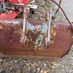 コマツ・PC３０MR・PC３５MR他ミニユンボの平（法面）バケットの画像