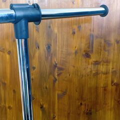 M650 伸縮ハンガーラック シングル 高さ・幅調節可 キャスター付の画像