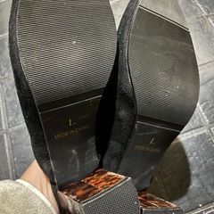 Re:EDIT✨完売品✨ヒール切り替えカラー✨サボ✨ミュール✨の画像