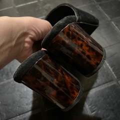 Re:EDIT✨完売品✨ヒール切り替えカラー✨サボ✨ミュール✨の画像