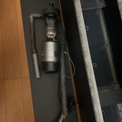 アクリル水槽セット 1500×550×600上部フィルターとライト付きの画像