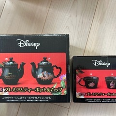 白雪姫全2種セット プレミアムティーポット＆カップ ディズニーの画像