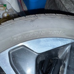 ホンダ純正15インチAWタイヤセットの画像