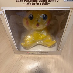 ポケモン　一番くじ　ミニトレーつき　ピカチュウ　ソフビフィギュアの画像
