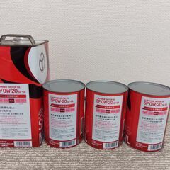 TOYOTA純正モーターオイル SP 0W-20 GF-6A 7リットルの画像