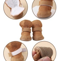 ペット用　スノーブーツ　Mの画像