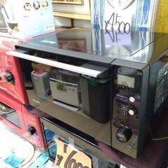 ボディ鏡面仕上げ　2022年製　極上美品　便利なフラット車庫搭載　縦開き　オーブンレンジ　電子レンジの画像