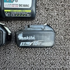 Makita 18V リチウムイオンバッテリー 3.0Ah 3個セット ケース付きの画像