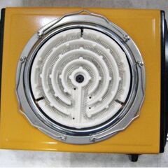 電気コンロ　IEC-105　動作良好　茶道　ヒーター3段階調整　鍋　小型　湯沸かし　コンパクト　卓上　にも対応　泉精器製作所　511ZSの画像